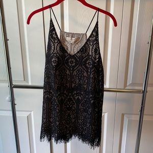 LOFT Black Lace Cami
